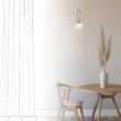 Pendul Rabalux ROSEHIP metal, sticla, sampanie, transparent, G9 - 72303
