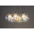 Pendul Rabalux ROSEHIP metal, sticla, sampanie, transparent, G9 - 72304