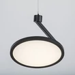 Pendul Rabalux OVIDIA metal, negru, alb, LED, 20W, 3000K, 1300Lm - 72327