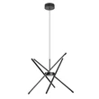 Pendul Rabalux HENLI metal, plastic, negru, alb, LED, 40W, 3000K, 2800Lm - 72338