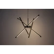 Pendul Rabalux HENLI metal, plastic, negru, alb, LED, 40W, 3000K, 2800Lm - 72338
