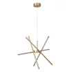 Pendul Rabalux HENLI metal, plastic, aur, alb, LED, 40W, 3000K, 2800Lm - 72339