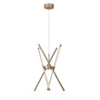 Pendul Rabalux HENLI metal, plastic, aur, alb, LED, 40W, 3000K, 2800Lm - 72339