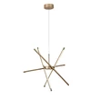 Pendul Rabalux HENLI metal, plastic, aur, alb, LED, 40W, 3000K, 2800Lm - 72339
