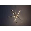 Pendul Rabalux HENLI metal, plastic, aur, alb, LED, 40W, 3000K, 2800Lm - 72339
