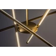 Pendul Rabalux HENLI metal, plastic, aur, alb, LED, 40W, 3000K, 2800Lm - 72339