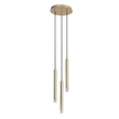 Pendul Rabalux RAMIRA metal, acril, aur, transparent, G9 - 72359