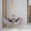 Pendul Rabalux RAMIRA metal, acril, aur, transparent, G9 - 72359