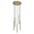 Pendul Rabalux RAMIRA metal, acril, aur, transparent, G9 - 72361