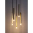 Pendul Rabalux RAMIRA metal, acril, aur, transparent, G9 - 72361