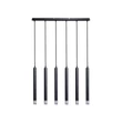 Pendul Rabalux RAMIRA metal, acril, negru, transparent, G9 - 72362