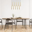 Pendul Rabalux RAMIRA metal, acril, aur, transparent, G9 - 72365