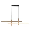 Pendul Rabalux SEVERINE metal, plastic, negru, aur, alb, LED, 40W, 3000K, 2000Lm - 72366