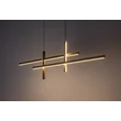 Pendul Rabalux SEVERINE metal, plastic, negru, aur, alb, LED, 40W, 3000K, 2000Lm - 72366