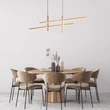 Pendul Rabalux SEVERINE metal, plastic, negru, aur, alb, LED, 40W, 3000K, 2000Lm - 72366