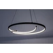Pendul Rabalux NILOO metal, plastic, negru, transparent, LED, 40W, 3000K, 2080Lm - 72367