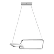 Pendul Rabalux MALWEN metal, crom, alb, LED, 36W, 4000K, 2200Lm - 72368