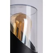 Aplica de perete exterioara Rabalux Novigrad metal, plastic, negru, transparent, E27, IP54 - 7237