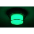 Aplica de perete exterioara Rabalux Durbe plastic, negru, alb, LED-RGB, 10W, 780lm, IP54 - 7246