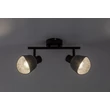 Spot Rabalux FARELIA metal, fetru, negru, gri, E14 - 73006