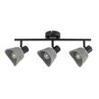 Spot Rabalux FARELIA metal, fetru, negru, gri, E14 - 73007