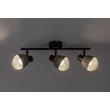 Spot Rabalux FARELIA metal, fetru, negru, gri, E14 - 73007