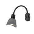 Aplica de perete Rabalux FARELIA metal, fetru, negru, gri, E14 - 73009