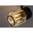 Spot Rabalux VENARO metal, sticla, negru, transparent, E14 - 73060