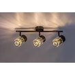Spot Rabalux VENARO metal, sticla, negru, transparent, E14 - 73061