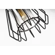 Spot Rabalux EMERENCIA metal, sticla, negru, fumuriu, E14 - 73067