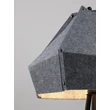 Lampadar Rabalux LOMIRO metal, fetru, negru, gri, E27 - 74000