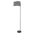 Lampadar Rabalux FARELIA metal, fetru, negru, gri, E27 - 74019