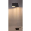 Lampadar Rabalux FARELIA metal, fetru, negru, gri, E27 - 74019
