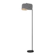 Lampadar Rabalux FARELIA metal, fetru, negru, gri, E27 - 74019