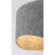 Lampadar Rabalux FARELIA metal, fetru, negru, gri, E27 - 74019