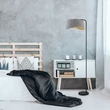 Lampadar Rabalux FARELIA metal, fetru, negru, gri, E27 - 74019