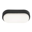 Aplica de perete exterioara Rabalux Hort plastic, negru, alb, LED, 4000K, 15W, 1100lm, IP54 - 7409