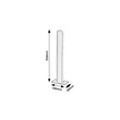 Veioza Rabalux SINDRI metal, plastic, negru, alb, LED, 15W, 750lm, 3000K-4000K - 74194