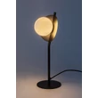 Veioza Rabalux JULES metal, sticla, negru, alb, G9 - 74221