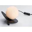 Veioza Rabalux JULES metal, sticla, negru, alb, G9 - 74222