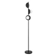 Lampadar Rabalux JULES metal, sticla, negru, alb, G9 - 74223