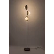 Lampadar Rabalux JULES metal, sticla, negru, alb, G9 - 74223