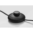 Lampadar Rabalux JULES metal, sticla, negru, alb, G9 - 74223
