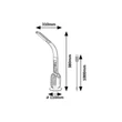Veioza Rabalux FIGEN plastic, negru, RGB-LED, 5W, 5000K, 290Lm - 74230