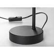 Veioza Rabalux HATICE metal, sticla, negru, fumuriu, E14 - 74278