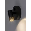 Aplica de perete pentru baie Rabalux KADIR metal, negru, aur, LED, 3W,4000K, 270Lm, IP44 - 75040