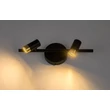Aplica de perete pentru baie Rabalux KADIR metal, negru, aur, LED, 6W,4000K, 550Lm, IP44 - 75041
