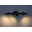 Aplica de perete pentru baie Rabalux KADIR metal, negru, aur, LED, 9W,4000K, 820Lm, IP44 - 75042
