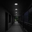 Plafoniera Rabalux SHAUN PLUS plastic, negru, alb, LED, 4000K, 24W, 2600lm, IP44 - 75075