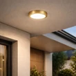 Plafoniera Rabalux SHAUN PLUS plastic, alb, auriu, LED, 4000K, 24W, 2600lm, IP44 - 75078